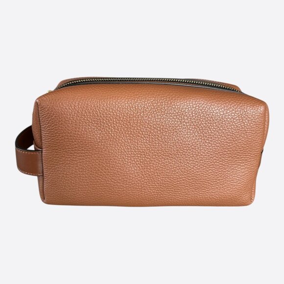 Amiri Brown Leather Dopp Kit - Picture 1 of 7